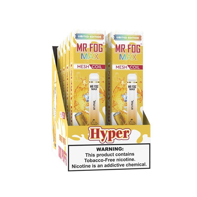 Hyper Mr Fog Max 1000 Puffs Disposable Vape 4 Hyper Mr Fog Max 1000 Puffs Disposable Vape - Image 4