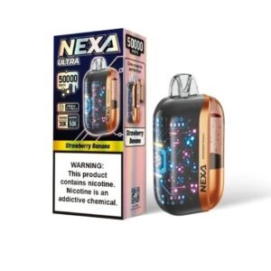 Nexa Ultra Strawberry Banana – Smooth 50K Puff
