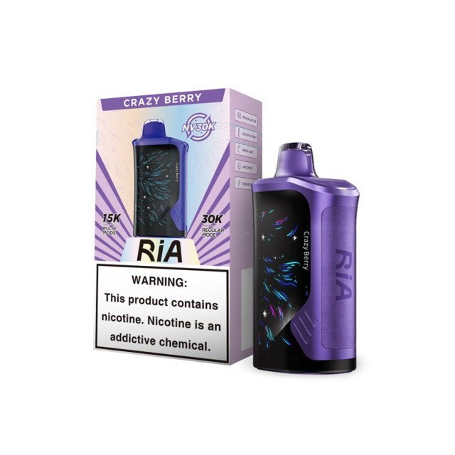Crazy Berry Ria NV30k Geek Bar Disposable Vape -15mL 1 Crazy Berry Ria NV30k