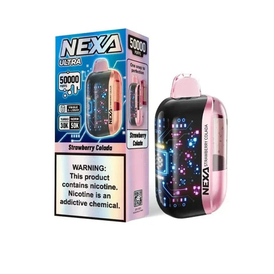 Nexa Ultra Strawberry Colada – Premium 50,000 Puff Disposable 1 Nexa Ultra Strawberry Colada – Premium 50,000 Puff Disposable