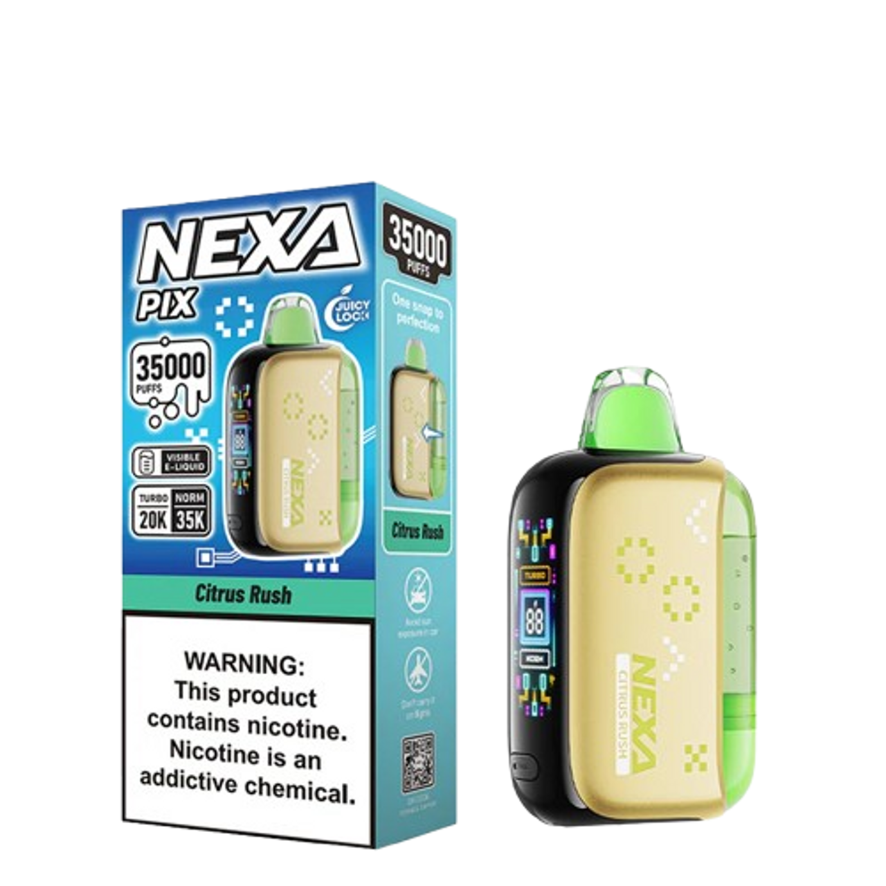 Citrus Rush - Nexa Pix 35K Puffs Disposable Vape 1 Citrus Rush - Nexa Pix 35K Puffs Disposable Vape