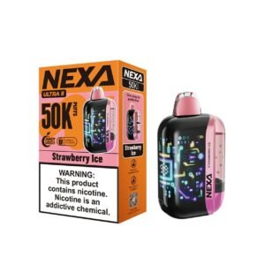 Strawberry Ice Nexa Ultra II 50K Puffs Disposable Vape