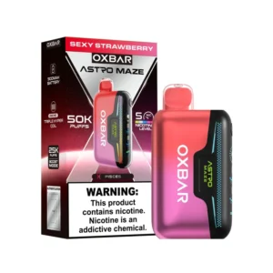 Sexy Strawberry Oxbar Astro Maze 50K Disposable Vape