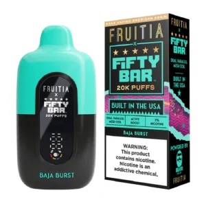 Baja Burst Fruitia X Fifty Bar 20,000 Puffs Disposable Vape