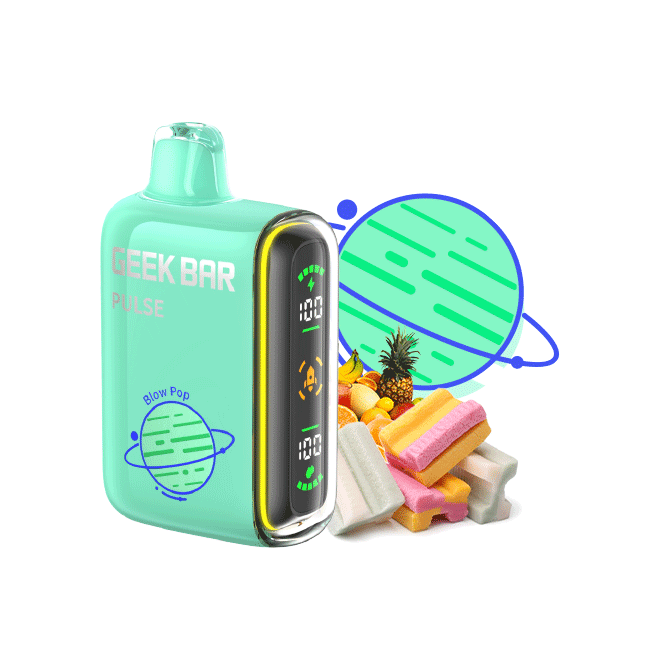Blow Pop Geek Bar Pulse Disposable Vape - 15k Puffs 1 Geek Bar Pulse Blow Pop