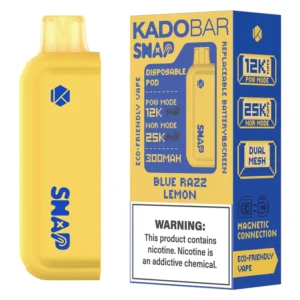Blue Razz Lemon Kado Bar Snap Pod