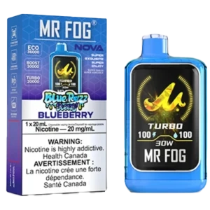 Blueberry Mr Fog Nova Steezy Edition 36K Disposable Vape