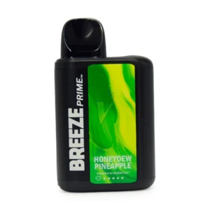 Honeydew Pineapple - Breeze Prime 6000 Puffs - 5% NIC - Disposable Vape
