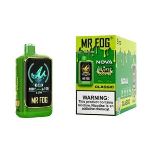 Classic Mr Fog Mint Steezy Series 36k Puff Disposable Vape