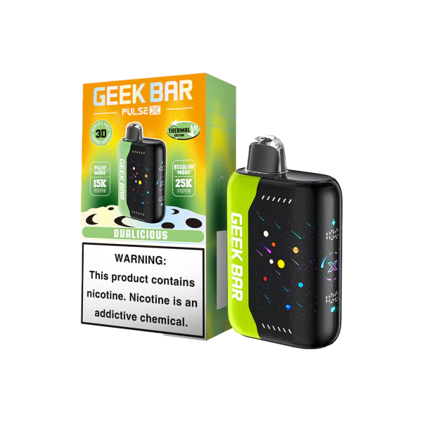 Dualicious Geek Bar Pulse X 25k Puffs Disposable Vape - 18mL 1 Dualicious Geek Bar Pulse X