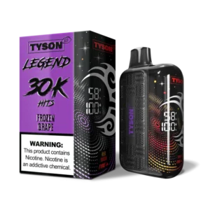 Tyson 2.0 Legend 30K Frozen Grape - Disposable Vape