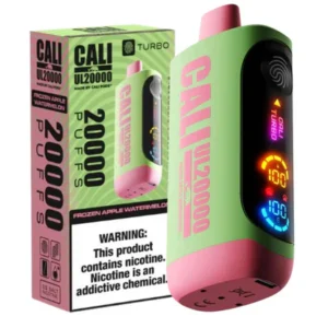 Frozen Apple Watermelon Cali UL20000 Disposable Vape – 5% Nic