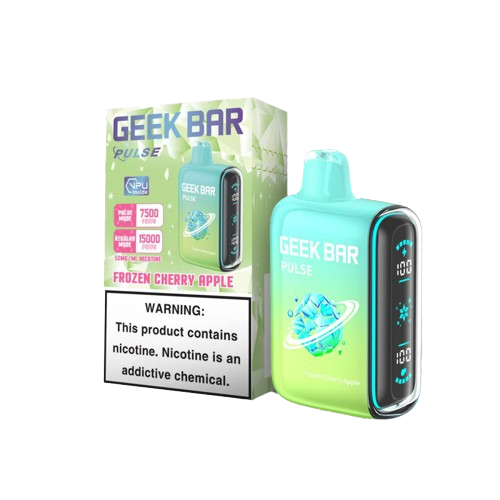 Geek Bar Pulse Frozen Cherry Apple 15000 Puffs Disposable Vape 1 Geek Bar Pulse Frozen Cherry Apple 15000 Puffs Disposable Vape