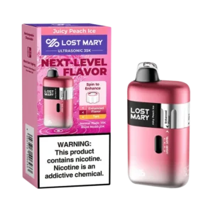 Juicy Peach Ice Lost Mary Ultrasonic