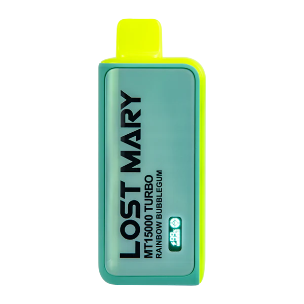 Rainbow Bubble Gum lost Mary MT15000 Turbo Disposable Vape 1 Rainbow Bubble Gum lost Mary MT15000 Turbo