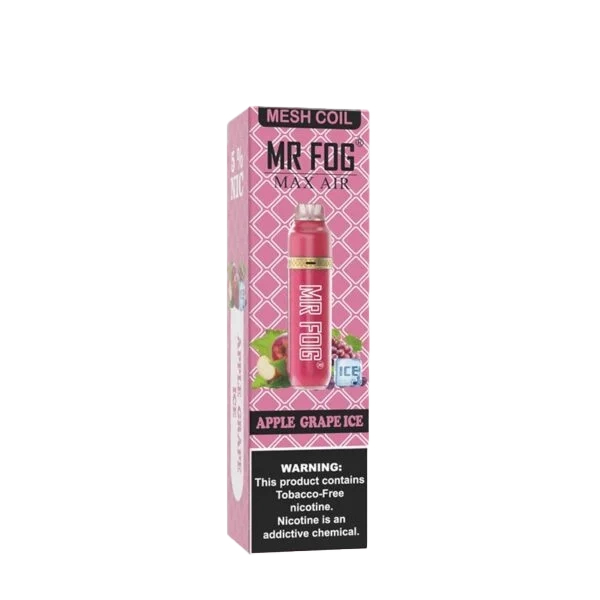 Mr Fog Max Air 3000 Apple Grape Ice Disposable Vape 2 Mr Fog Max Air 3000 Apple Grape Ice Disposable Vape - Image 2