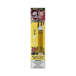 Raspberry Grape Black Currant Mr Fog Max Pro