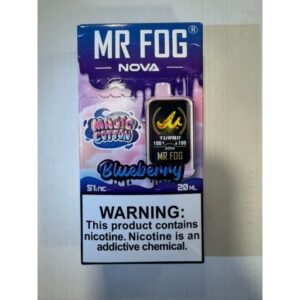 Blueberry Mr Fog Nova 36000 Puffs Disposable Vape (Magic Cotton)