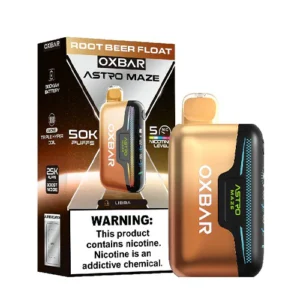Root Beer Float Oxbar Astro Maze 50K Disposable Vape