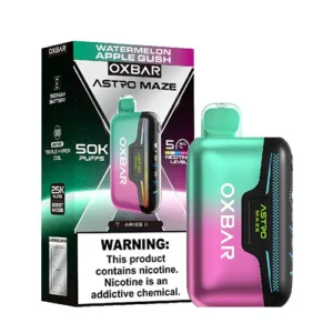 Watermelon Apple Gush Oxbar Astro Maze 50K Disposable Vape