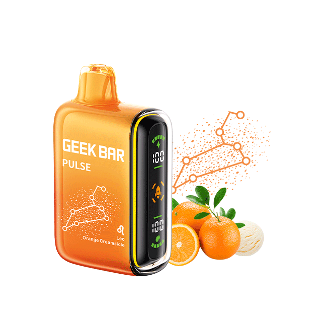 Orange Creamsicle Geek Bar Pulse Disposable Vape - 15k Puffs 1 Geek Bar Pulse Orange Creamsicle