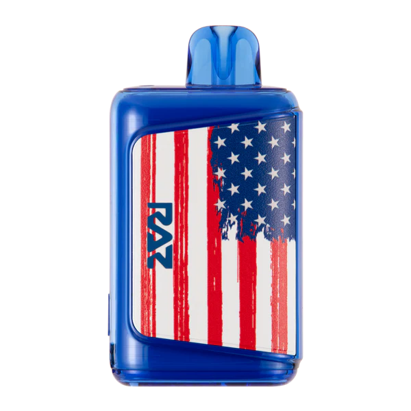 Blue Razz Ice Raz DC25000 Freedom Edition Disposable Vape - 5% Nic 1 Blue Razz Ice Raz DC25000 Freedom Edition Disposable Vape - 5% Nic