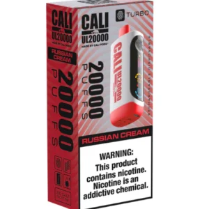 Russian Cream Cali UL20000 Disposable Vape - 5% Nic