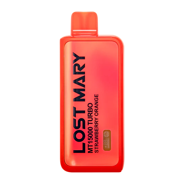 Strawberry Orange Lost Mary Turbo MT15000 Disposable Vape 1 Strawberry Orange Lost Mary Turbo MT15000 Disposable Vape