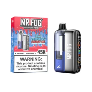Blue Raspberry Cherry Ice Mr Fog Switch Disposable Pod Kit