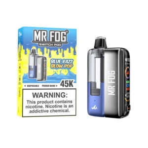 Blue Razz Blow Pop Mr Fog Switch Disposable Pod Kit