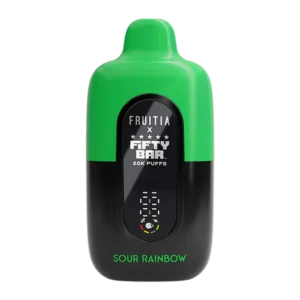 Sour Rainbow X Fruitia Fifty Bar V2 20K Puffs Disposable Vape