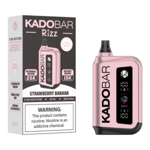 Kado Bar Rizz Strawberry Banana