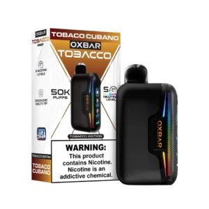 Tobacco Cubano Oxbar Astro Maze 50K Disposable Vape