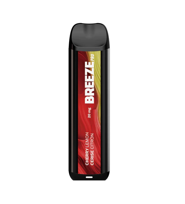 Cherry Lemon - Breeze Pro 2000 Puffs - 5% NIC - Disposable Vape 1 Cherry Lemon - Breeze Pro 2000 Puffs - 5% NIC - Disposable Vape