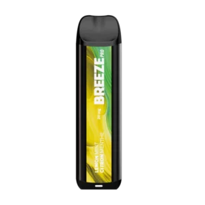 Lemon Mint - Breeze Pro 2000 Puffs - 5% NIC - Disposable Vape
