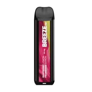 Raspberry Lemon - Breeze Pro 2000 Puffs - 5% NIC - Disposable Vape
