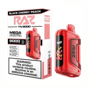 Black Cherry Peach RazTN9000 Disposable Vape - 5% Nic