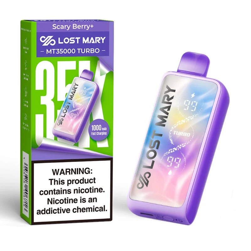 Scary Berry+ Lost Mary MT35000 Disposable Vape 1 Scary Berry+ Lost Mary MT35000