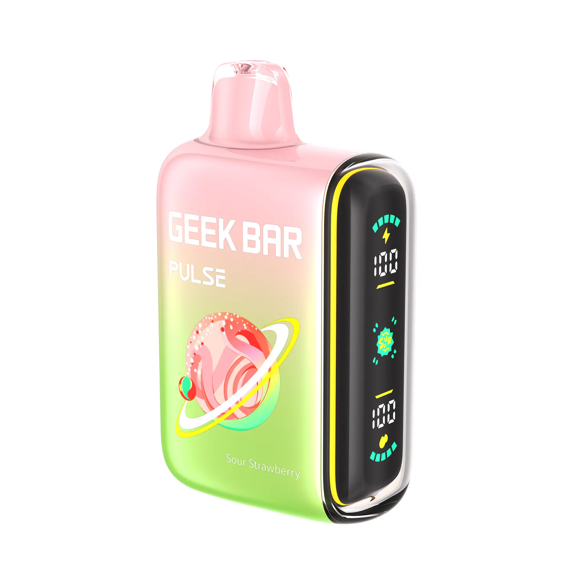 Sour Strawberry Geek Bar Pulse Disposable Vape - 15k Puffs 1 Geek Bar Pulse Sour Strawberry