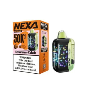 Strawberry Colada Nexa Ultra II 50K Puffs Disposable Vape