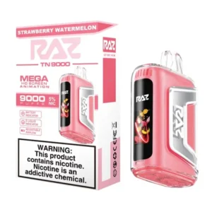 Strawberry Watermelon Raz Vape - TN9000 Disposable Vape