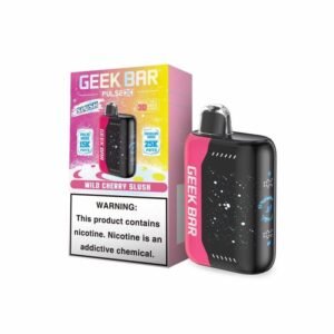 Wild Cherry Slush Geek Bar Pulse X 25K Puffs Disposable Vape