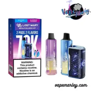 Blue Razz Ice Lost Mary Nera Vape Kit