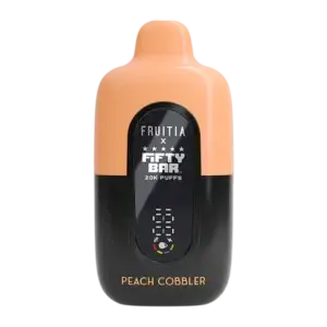 Peach Cobbler Fruitia X Fifty Bar V2 20K