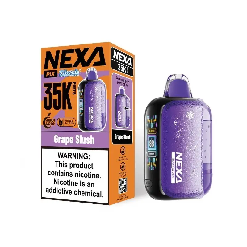 Grape Slush Nexa Pix 35K Puffs Disposable Vape 1 Grape Slush Nexa Pix 35K Puffs Disposable Vape