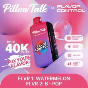 Watermelon + B-Pop Pillow Talk IC40K Mix Flavors Disposable Vape - 40K Puffs