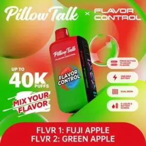 Fuji Apple + Green Pillow Talk IC40K Mix Flavors Disposable Vape - 40K Puffs