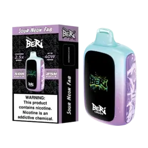 Sour Neon Fab Beri Crush 50k Disposable Vape