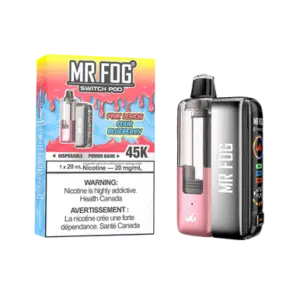 Pink Lemon Sour Blueberry Mr Fog Switch 45000 Puffs Disposable Vape - Pods Kit