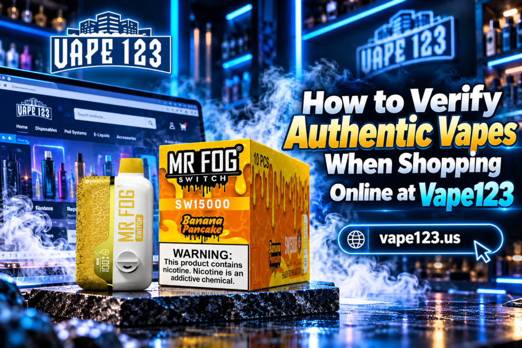 How to Verify Authentic Vapes When Shopping Online at Vape123 1 Vape123